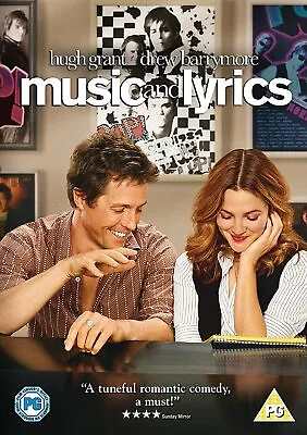 Music And Lyrics [DVD] (2007)~Hugh Grant Drew Barrymore~Cert: PG............... • £1.98