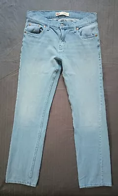 Levi's 511 Slim Jeans Men's Size 29x29(32x30 Actual) (Youth 18) Blue Light Wash • $10