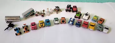 Micro Mini Machines Galoob Mixed Lot Of 27 Cars Trucks Racing Landing 1980's-A5 • $49.99