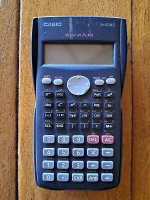 Casio Scientific Calculator Fx-100AU S-V.P.A.M. Vgc FREE POSTAGE Au  • $19.95