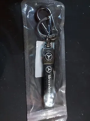 Mercedes-Benz - Genuine Leather Keychain Car Key Chain Ring - NEW • $20