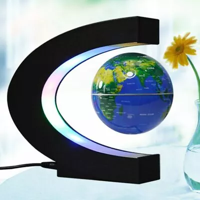 £61.92 • Buy Magnetic Levitation Globe Electronic Floating World Map Lamp Antigravity Ball