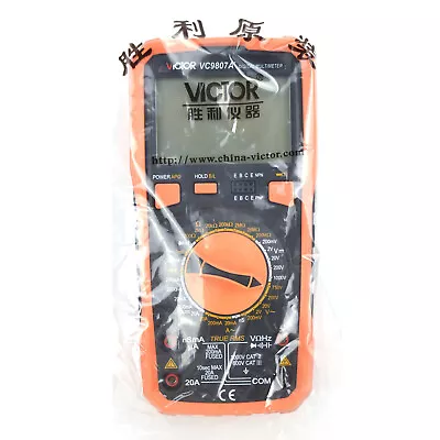 VICTOR VC9807A+ 4 1/2 High-precision Digital Multimeter Electrical Meter ✦KD • $56.69