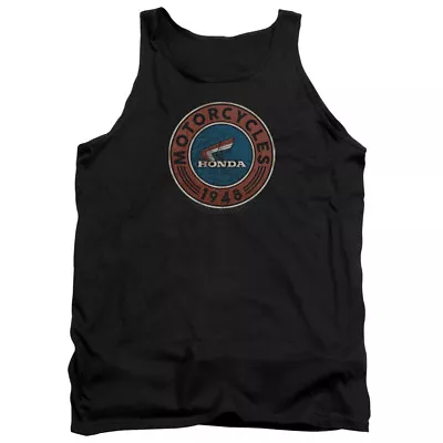 Honda Tanktop 1948 Vintage Motorcycle Oil Black Tank • $23.39