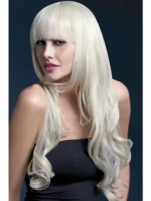 Wig Fever Collection   Yasmin  Long W/ Bangs Quality Synthetic Hair Costume Wig • $23.99