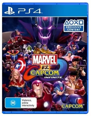 MARVEL Vs CAPCOM - INFINITE + BONUS - SONY PS4 PS5 (BRAND NEW UNSEALED) • $49.99