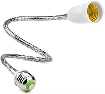 E26 To E26 Light Socket Extender Lamp Bulb Adapter Flexible Extension (60CM) • $15.93