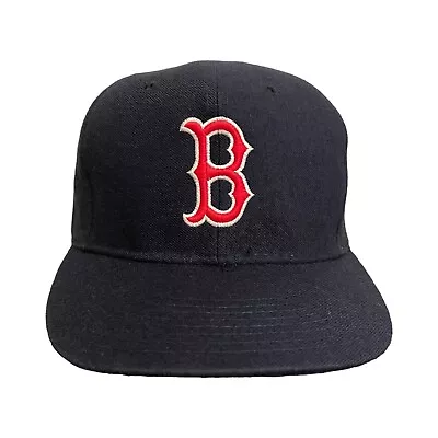 Vintage 90’s Boston Red Sox New Era Diamond Collection Fitted Hat - 7 1/4 • $35.10