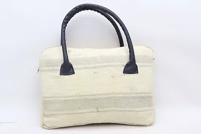 Kilim Bag Shoulder Bag Bohemian Bag 10x14  Fashion Bag Wool Leather Bag E 38 • $41.02