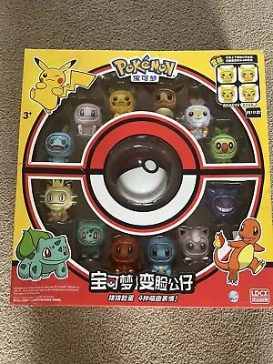 £25 • Buy 12 Face Changing Pokemon Pokeball Figure Set