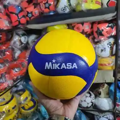 Mikasa Volley Ball Yellow Indoor Official Match Ball V200W 2019 FIVB |Size-5| • $29.86