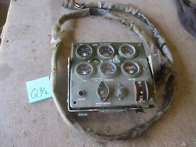 Used Remote Instrument Panel W/Nice Gauges 24v Gauges Work For HMMWV M998 • $125