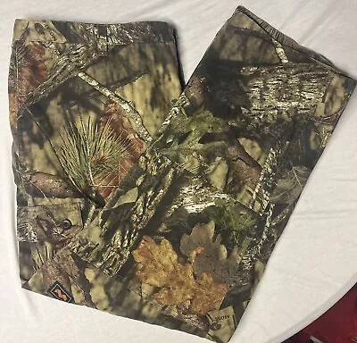 Camo Cargo Pants MOSSY OAK Break-Up Country 44X31 Men’s 3XL Hunting Adj Waist • $27.30