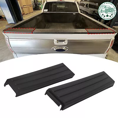 Fit For 09-14 Ford F150 Tailgate Top Protector Spoiler Cover Moulding Cap Black • $17.96