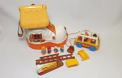 £24.99 • Buy Play Boot 1977 Vintage Live-n-Learn  Old Mother Hubbard  Playset & Vehicle