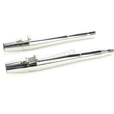 $715.50 • Buy Thunderheader Chrome Thundercone Slip-On Mufflers - 1066 (no Ship To CA)