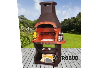 £399 • Buy Masonry BBQ Barbecue Garden Grill Fireplace Wood And Charcoal Cooking Massive