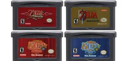 Zelda A Link To The Past Minish Cap Oracle Of Ages Seasons GBA Gameboy • $39.99