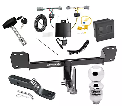 Trailer Tow Hitch For 19-23 Volvo XC40 Deluxe Package Wiring 2  Ball And Lock • $323.23