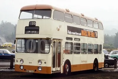 Bus Photo - South Yorkshire PTE 124 EWB124C Leyland Atlantean Ex Sheffield • £1.19