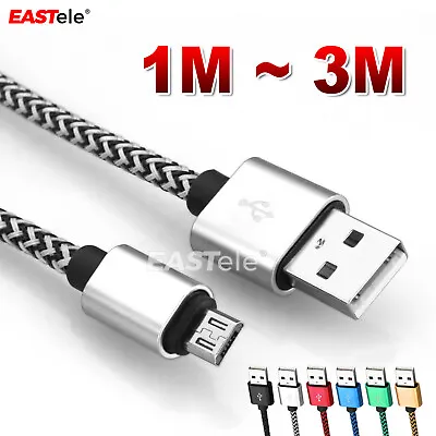 $6.95 • Buy Braided USB Charger Cable For PLAYSTATION PS4 Dualshock 4 Wireless Controller