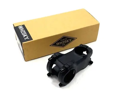 WHISKY No.7 MTN Stem Length 60mm Clamp 31.8mm +/-0 Deg 1 1/8 In Aluminum Black • $38.85