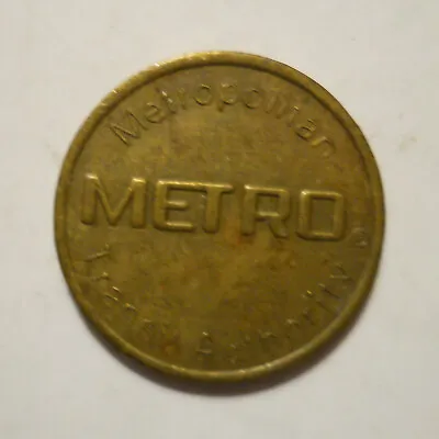 Houston Metropolitan Transit Authority (Texas) Transit Token - TX445N • $1.99