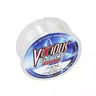 Vicious Fishing VCB Ultimate Monofilament Fishing Line Clear Blue - 330 Yards • $7.44