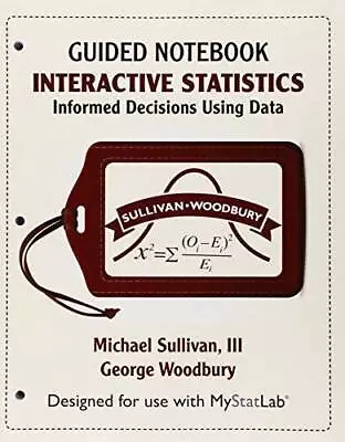 MyStatLab For Interactive Statistics: Informed Decisions Using Data  - VERY GOOD • $147.39