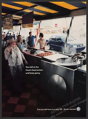 Volkswagen Jetta 2000s Print Advertisement 2004 Outdoor Market  Driver's Wanted  • $11.99