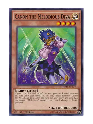 Canon The Melodious Diva - Mint / Near Mint Condition YUGIOH Card • $1.50