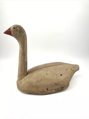 1987 R. Coleman Duck Decoy....Hand Carved Wood Decoy.....Signed Rare Goose Decoy • $100