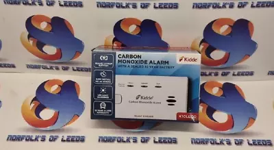 Kidde K10LLCO Carbon Monoxide Alarm 10 Year Sealed Battery Landlord Gas Safe M • £21.49