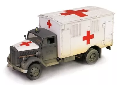 FORCES OF VALOR - OPEL-BLITZ 3.6-6700A KFZ.305 World War II Ambulance White A... • $107.66