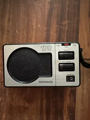 Vintage Magnavox AL-170 AM FM Handheld Battery Powered Transistor Radio • $24.99