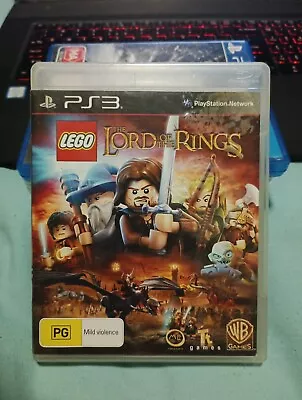 Lego The Lord Of The Rings PlayStation 3 PS3 Game Complete With Manual PAL • $14