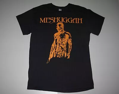 Gildan MESHUGGAH Metal Band T-Shirt Men's M Black Short Sleeve Tee Shirt • $24.95