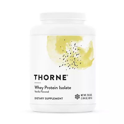 Thorne Whey Protein Isolate - 29.5 Ounces - 30 Servings • $108.85