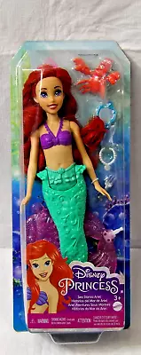 Disney's• The Little Mermaid• Ariel Doll W/ Sebastian• NIB• • $20