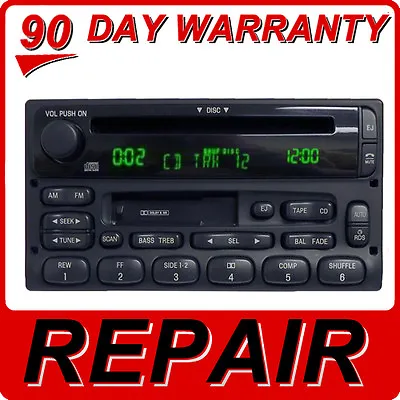 Ford Explorer Mercury Mountaineer Radio CD Player Mach RDS REPAIR ONLY 98 99 01 • $168.26