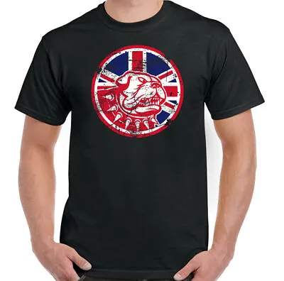 £10.99 • Buy British Bulldog T-Shirt Union Jack Flag Mens St Georges Day Football Top England