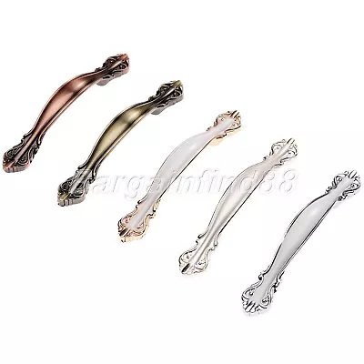 $4.74 • Buy Vintage Cabinet Pulls Furniture Drawer Kitchen Cupboard Closet Bar Knobs Handles