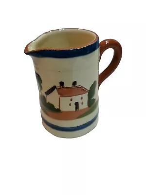 Vintage Watcombe Devon Motto Ware Small Creamer Pitcher Hope On Hope Ever 2.75  • $34.95