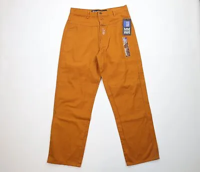 NOS Vintage 90s Marithe Francois Girbaud Mens 34x32 Baggy Loose Fit Jeans Orange • $127.46