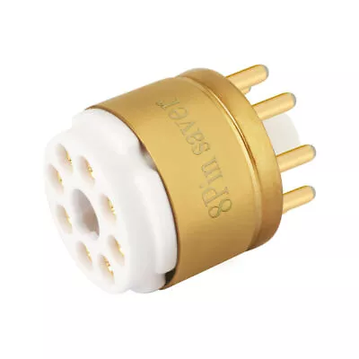 EL34 KT88 6550 6SN7 6L6 6CA7 5U4G 6V6 5Z3 274B 6F8G Tube 8Pin Octal Socket Saver • $8.45