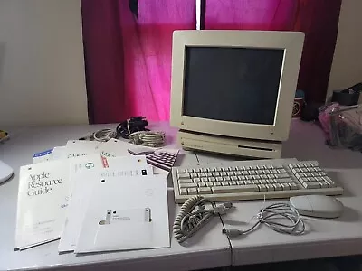 Apple Macintosh Performa 450 M1254 Slim Desktop W Monitor Keyboard Mouse WORKS • $649.99