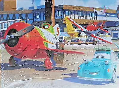 Children Kids Disney Planes Cars 40 Pieces Jigsaw Puzzle Drawing Toy Best Gifts • $6.99