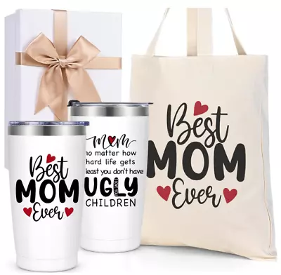 Mothers Day Gifts-Best Mom Ever Tumbler & Bag Gift BoxUnique Mother'S Day Gifts • $31.70