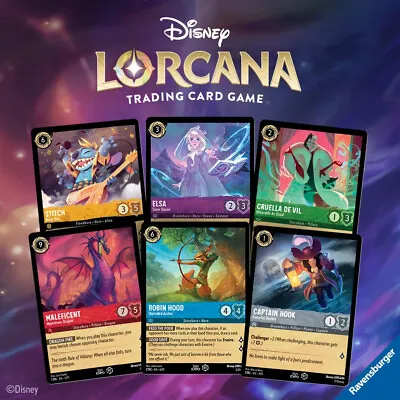 Disney Lorcana Trading Card Game The First Chapter - FOIL Card Selection • £1.79