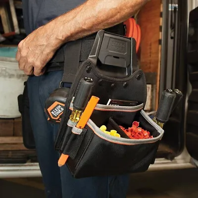 KLEIN TOOLS Tradesman Pro Electrician Multi Tool Belt (Clip On) Pouch Bag (NEW) • $44